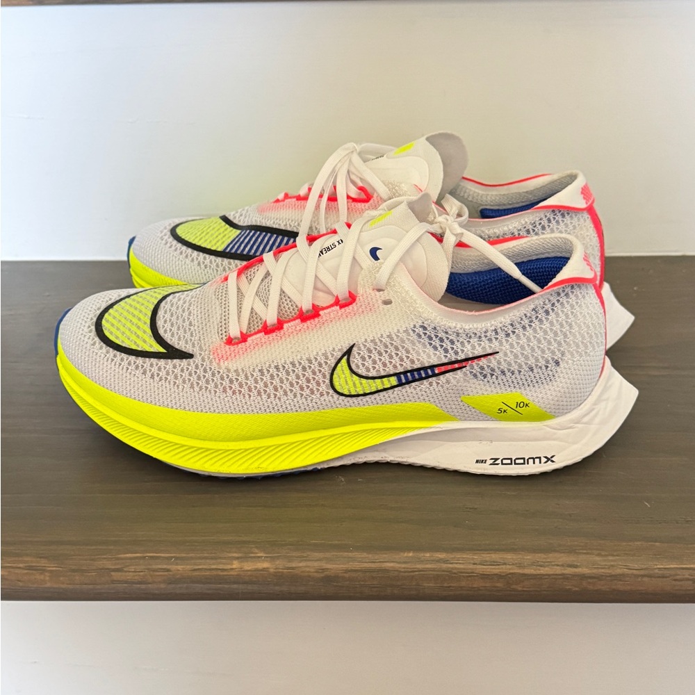 Nike Zoomx Streakfly Premium White Racer Blue Volt